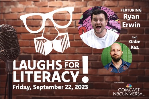 Laughs for Literacy! Friday, September 22, 2023