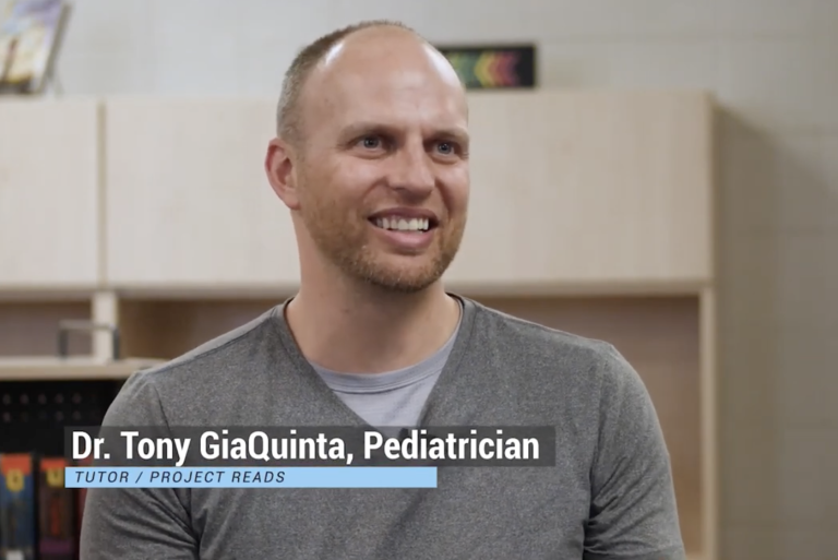 Dr. Tony GiaQuinta, Pediatrician - Project Reads Volunteer